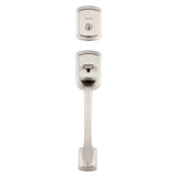 Kwikset Signature 818PGHXPSK 15 RDT SMT Handleset with Pismo Knob, Grade 3 Grade, Metal, Satin Nickel, KW1 Keyway