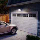 globe 17000194 Dusk-to-Dawn Security Flood Light, LED Lamp, Daylight Light, 6000 Lumens, 4000 K Color Temp