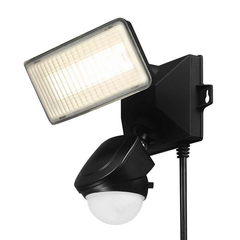 globe 17000198 Security Light, 120 V, 14 W, 1 -Lamp, LED Lamp, Daylight, 1200 Lumens, 4000 K Color Temp, Plastic Fixture