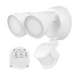 globe 17000201 Security Flood Light, 120 V, 15 W, 1 -Lamp, LED Lamp, Bright White, 1400 Lumens, 4000 K Color Temp