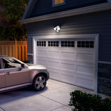 globe 17000201 Security Flood Light, 120 V, 15 W, 1 -Lamp, LED Lamp, Bright White, 1400 Lumens, 4000 K Color Temp