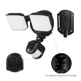 globe 17000208 Security Flood Light, 120 V, 8 W, 1 -Lamp, LED Lamp, Daylight, 600 Lumens, 4000 K Color Temp