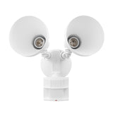 globe 17000273 Security Flood Light, 120 V, 120 W, 1 -Lamp, LED Lamp, 4000 K Color Temp, Metal Fixture, Bronze Fixture