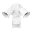 globe 17000269 Security Flood Light, 120 W, White Fixture