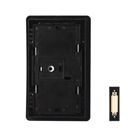 Heath Zenith 18000204 Doorbell Kit, Wired, Plastic, Black