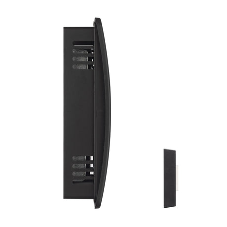 Heath Zenith 18000204 Doorbell Kit, Wired, Plastic, Black