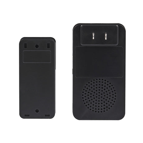 Heath Zenith 18000154 Door Chime Bell, Wireless, Black/White