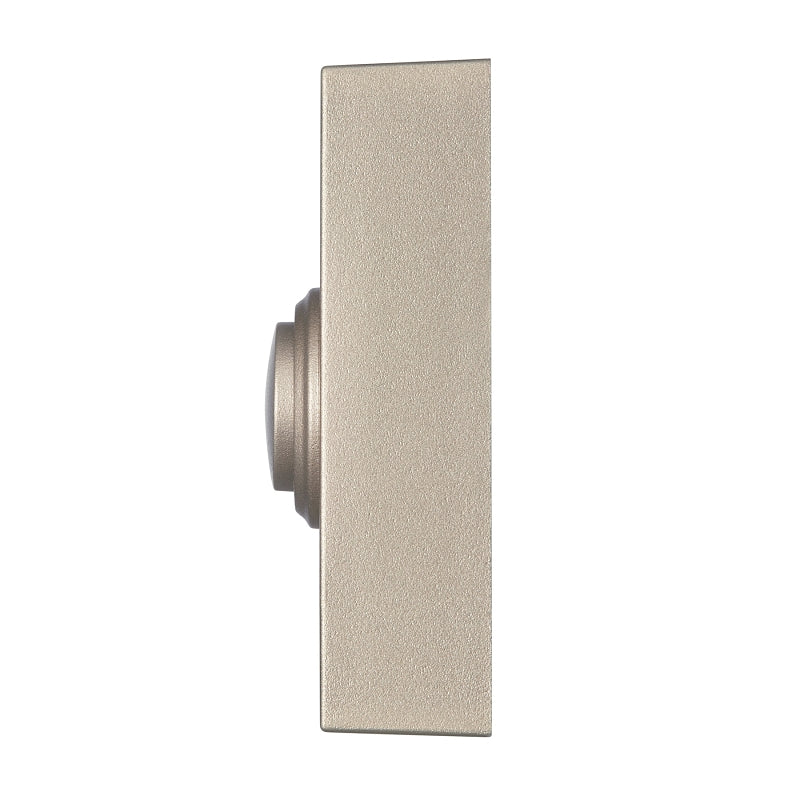 Heath Zenith 18000219 Doorbell Pushbutton, Wireless, Plastic, Silver, Unlighted