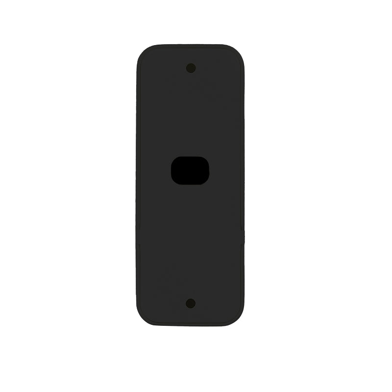 Heath Zenith 18000149 Pushbutton Doorbell, Wireless, Rectangular, Black