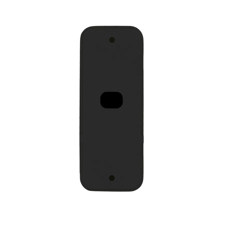 Heath Zenith 18000149 Pushbutton Doorbell, Wireless, Rectangular, Black