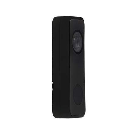 Heath Zenith 18000149 Pushbutton Doorbell, Wireless, Rectangular, Black
