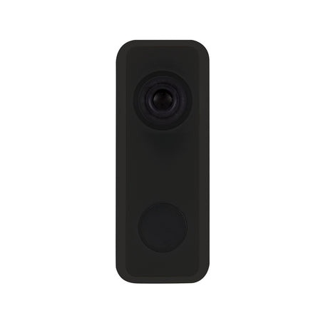 Heath Zenith 18000149 Pushbutton Doorbell, Wireless, Rectangular, Black