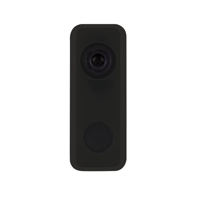 Heath Zenith 18000149 Pushbutton Doorbell, Wireless, Rectangular, Black