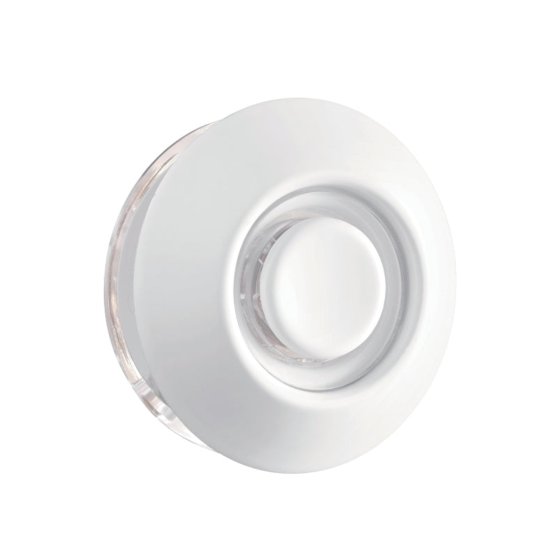 Heath Zenith 18000143 Doorbell Pushbutton, Wired, Metal, White, Lighted