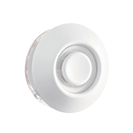 Heath Zenith 18000143 Doorbell Pushbutton, Wired, Metal, White, Lighted