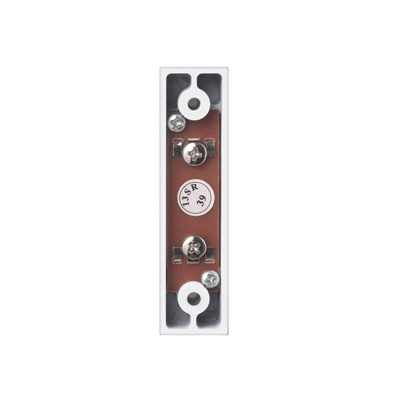 Heath Zenith 18000144 Doorbell Pushbutton, Wired, Metal, White