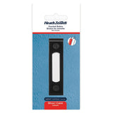 Heath Zenith 18000216 Pushbutton Doorbell, Wired, Black