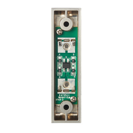 Heath Zenith 18000217 Pushbutton Doorbell, Wired, Rectangular, Silver