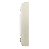 Heath Zenith 18000217 Pushbutton Doorbell, Wired, Rectangular, Silver