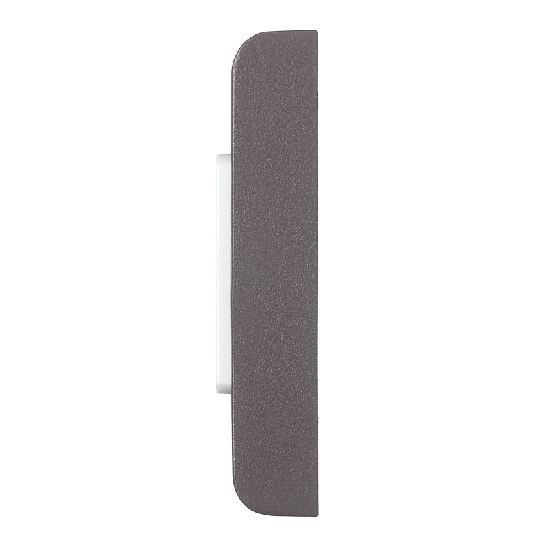 Heath Zenith 18000218 Doorbell Pushbutton, Wired, Metal, Brown, Lighted