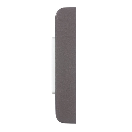 Heath Zenith 18000218 Doorbell Pushbutton, Wired, Metal, Brown, Lighted