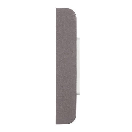 Heath Zenith 18000218 Doorbell Pushbutton, Wired, Metal, Brown, Lighted