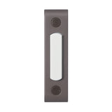 Heath Zenith 18000218 Doorbell Pushbutton, Wired, Metal, Brown, Lighted