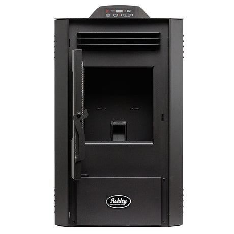Ashley Hearth AP5613-P Pellet Stove with 50 lb Hopper, 18-1/2 in W, 21.3 in D, 33.9 in H, 30,000 Btu/hr Heating