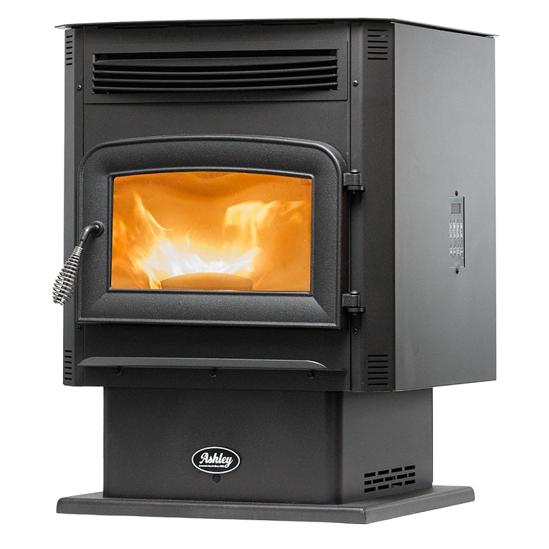 Ashley Hearth AP5617-P Free-Standing Vented Pellet Stove, 24-3/4 in W, 24-3/8 in D, 32-7/8 in H