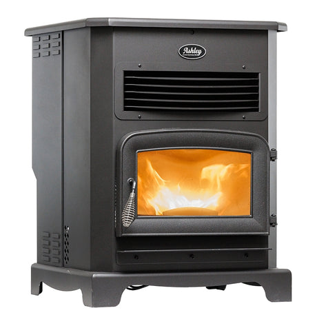 Ashley Hearth AP5622-P Pellet Stove with 170 lb Hopper, 25-1/2 in W, 25-1/2 in D, 40.4 in H, 50,000 Btu/hr Heating