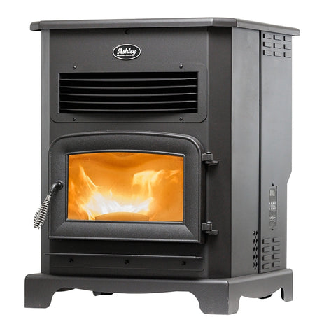 Ashley Hearth AP5622-P Pellet Stove with 170 lb Hopper, 25-1/2 in W, 25-1/2 in D, 40.4 in H, 50,000 Btu/hr Heating