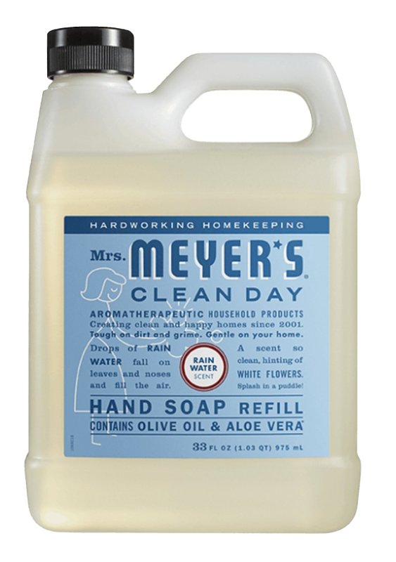 Mrs. Meyer's 11216 Hand Soap Refill, Liquid, 33 fl-oz, Compositions: Water, Sodium Methyl 2-Sulfolaurate
