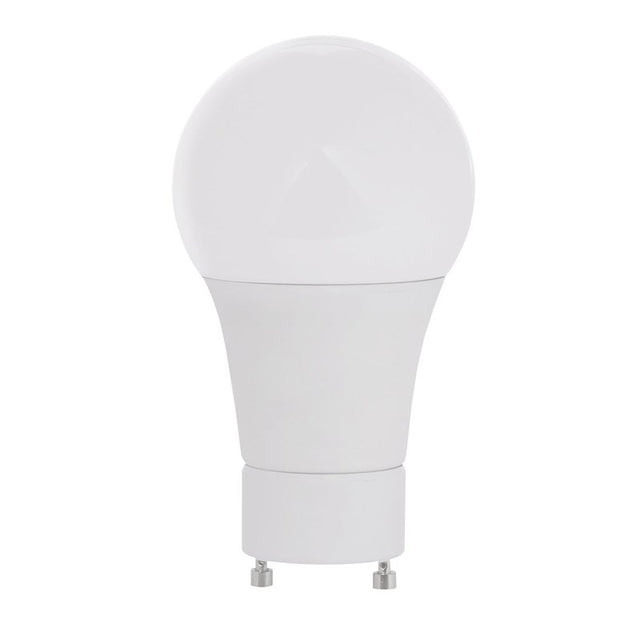 Feit Electric A60DM850GU2410KLED LED Light Bulb, A19 Lamp, 60 W Equivalent, GU24 Lamp Base, Dimmable, White