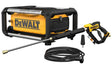 DEWALT DWPW2100 Electric Cold Water Pressure Washer, 13 A, Axial Cam Pump, 2100 psi Operating, 1.2 gpm, Turbo Nozzle