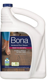 Bona WM700018159 Floor Cleaner, 128 fl-oz Bottle, Liquid, Unscented, Clear
