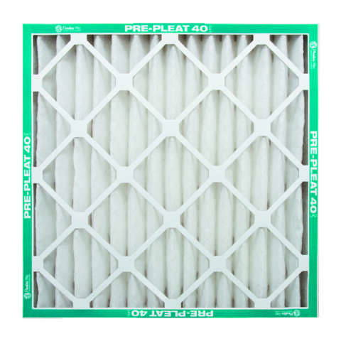 AAF Flanders Pre-Pleat 24 in. W X 12 in. H X 1 in. D Synthetic 8 MERV Pleated Air Filter 1 pk, Pack of 12