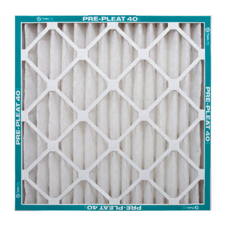Flanders Pre-Pleat 24 in. W X 12 in. H X 1 in. D Synthetic 8 MERV Pleated Air Filter 1 pk, Pack of 12
