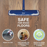 Bona WM700051223 Hardwood Floor Cleaner, 32 oz Bottle, Liquid, Cedar Wood, Blue