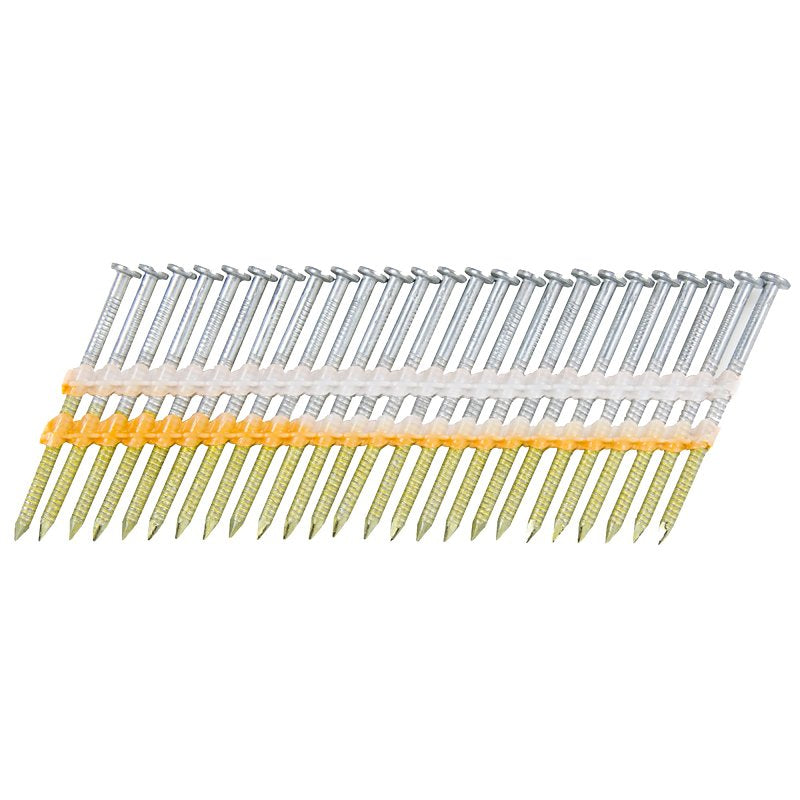Metabo HPT 20161SHPT Sheathing Nail, 8D, 2-3/8 in L, 10 ga Gauge, Steel, Hot-Dipped Galvanized, Full Round Head