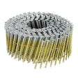 Metabo HPT 13338HPT Siding Nail, 2-1/4 in L, 13 ga Gauge, Carbon Steel, Electro-Galvanized, Full Round Head, Ring Shank