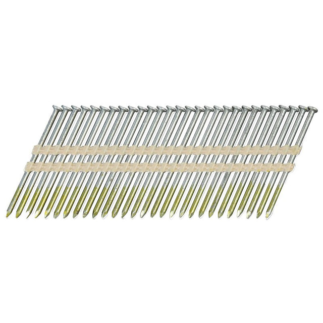 Metabo HPT 10105HPT Framing Nail, 3 in L, Aluminum, Bright, Full Round Head, Smooth Shank