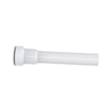 Insta-Plumb 42-8IPK Pipe Extension Tube, 1-1/4 in, 12 in L, Push-To-Connect, Plastic, White