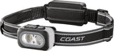 Coast RL20R 30899 Headlamp, ZITHION Rechargeable Battery, LED Lamp, Ultra View Flood, BULLS-EYE Spot Beam