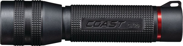 Coast GX20 Series 30909 Rechargeable Flashlight, AAA Battery, Zithion-X Battery, LED Lamp