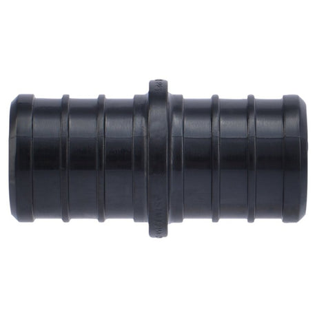 SharkBite UP016A5 Coupling, 3/4 x 3/4 in, Barb, PEX-B, Polymer, Black, 200 psi Pressure