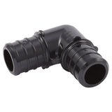 SharkBite UP256A5 Pipe Elbow, 3/4 in, Barb, 90 deg Angle, Polymer, 200 psi Pressure