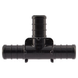 SharkBite UP362A5 Pipe Tee, 1/2 in, Barb, PEX-B, Polymer, Black, 200 psi Pressure