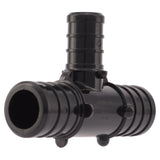 SharkBite UP412A5 Reducing Pipe Tee, 1/2 x 3/4 in, PEX-B, Plastic, 160 psi Pressure