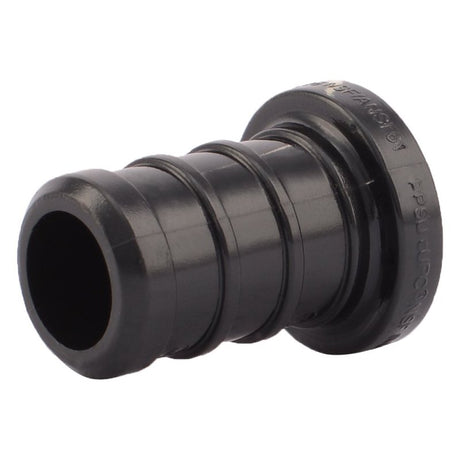 SharkBite UP514A5 Pipe Plug, 1/2 in, Barb, Polymer, Black