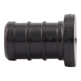 SharkBite UP514A5 Pipe Plug, 1/2 in, Barb, Polymer, Black